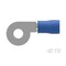 Te Connectivity Ring Terminal, #6 Stud Size, 2.62 mm², 300 V, Nylon Insulated, Blue 323817 - alternate 3